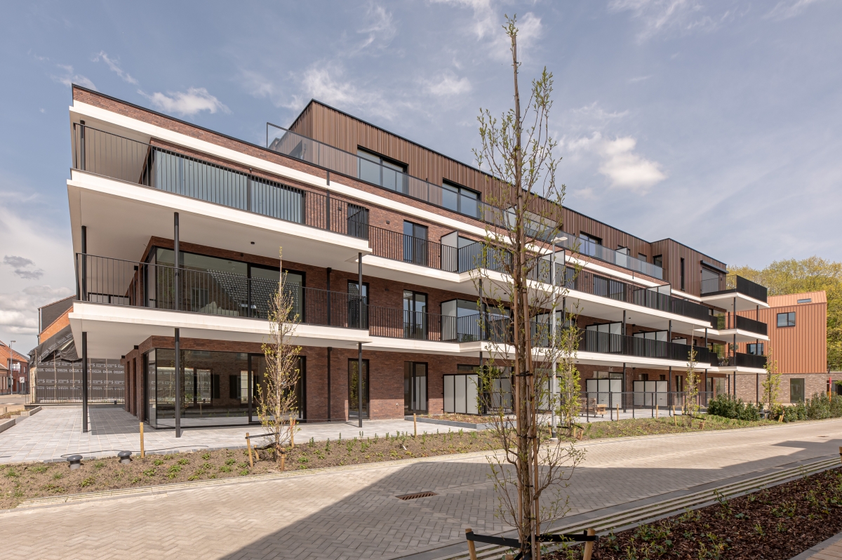 Project Kuiperstraat/Cardijnlaan/Schoolstraat Bouwen van 22 Appartementen