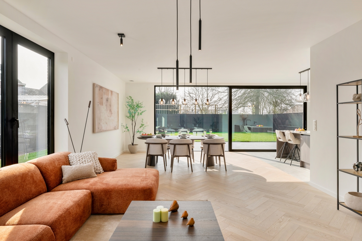 Nieuwe A+ villa volledig onderkelderd